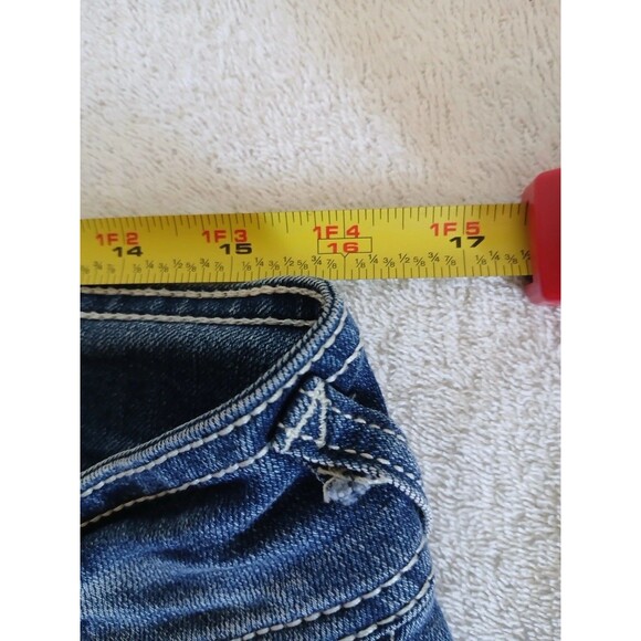 Wallflower Luscious Curvy Fit Women’s Jeans Size 14 Plus Long Blue Stretch Denim - Picture 13 of 16